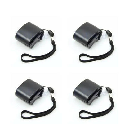 CRANKCHARGE – Portable Hand Crank Emergency Charger with USB & LED