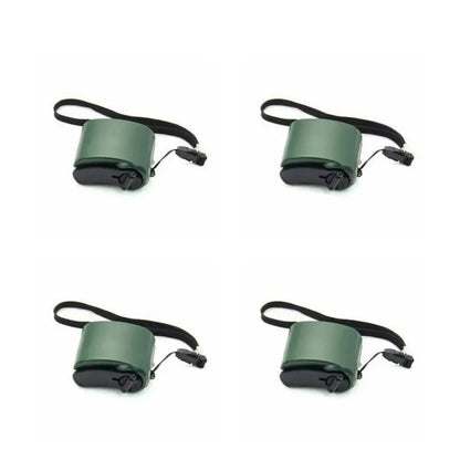 CRANKCHARGE – Portable Hand Crank Emergency Charger with USB & LED