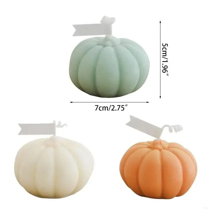 AromaSphere – Handmade Scented Candle in Pumpkin Shape for Cozy Atmosphere