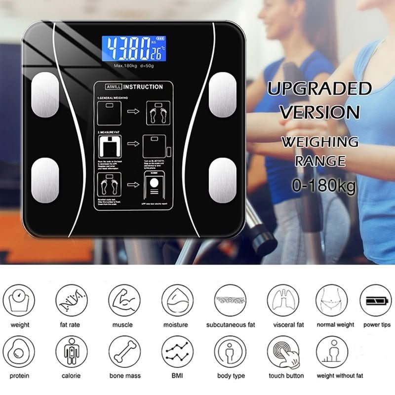 Fitscale - Intelligent body analysis scale with app connection