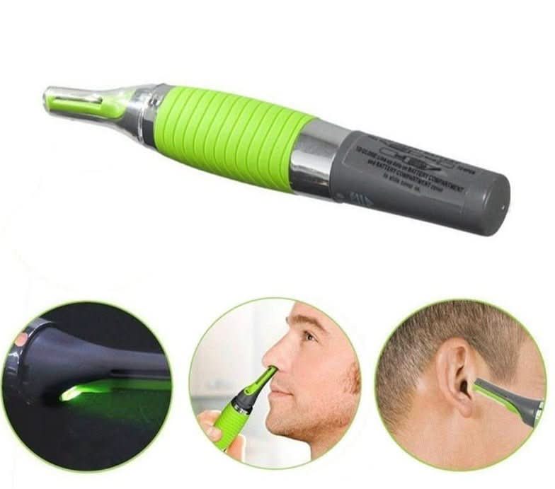 Trimmaster - Precise nose & ear trimmer with LED light for gentle hair removal