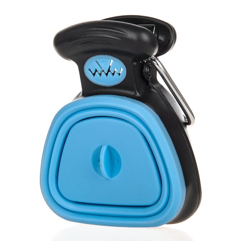 SCOOPIMATE – Portable Dog Poop Scooper with Clip & Adjustable Grabber