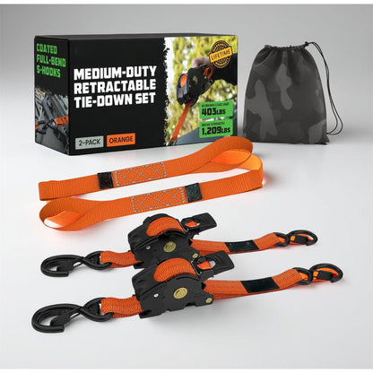 LADESPANN – Self-Retracting Tie-Down Straps for Secure Cargo