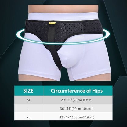 GROINRELIEF – Support belt for groin hernia for pain relief