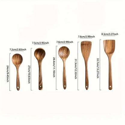 NordicWood kitchen utensil set - Sustainable & stylish for every cooking adventure