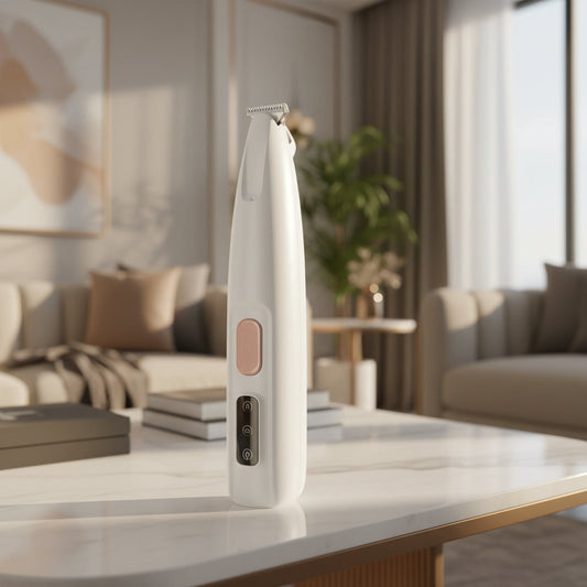 SilentPet Trimmer - Silent dog trimmer for clean paws & sensitive areas