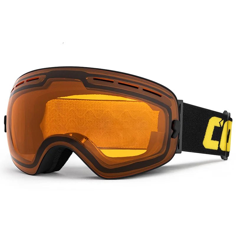 PANOICE VISION – UV400 Anti-Fog Ski Goggles with Double Layer & Spherical Panoramic Lens