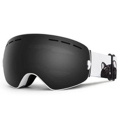 PANOICE VISION – UV400 Anti-Fog Ski Goggles with Double Layer & Spherical Panoramic Lens