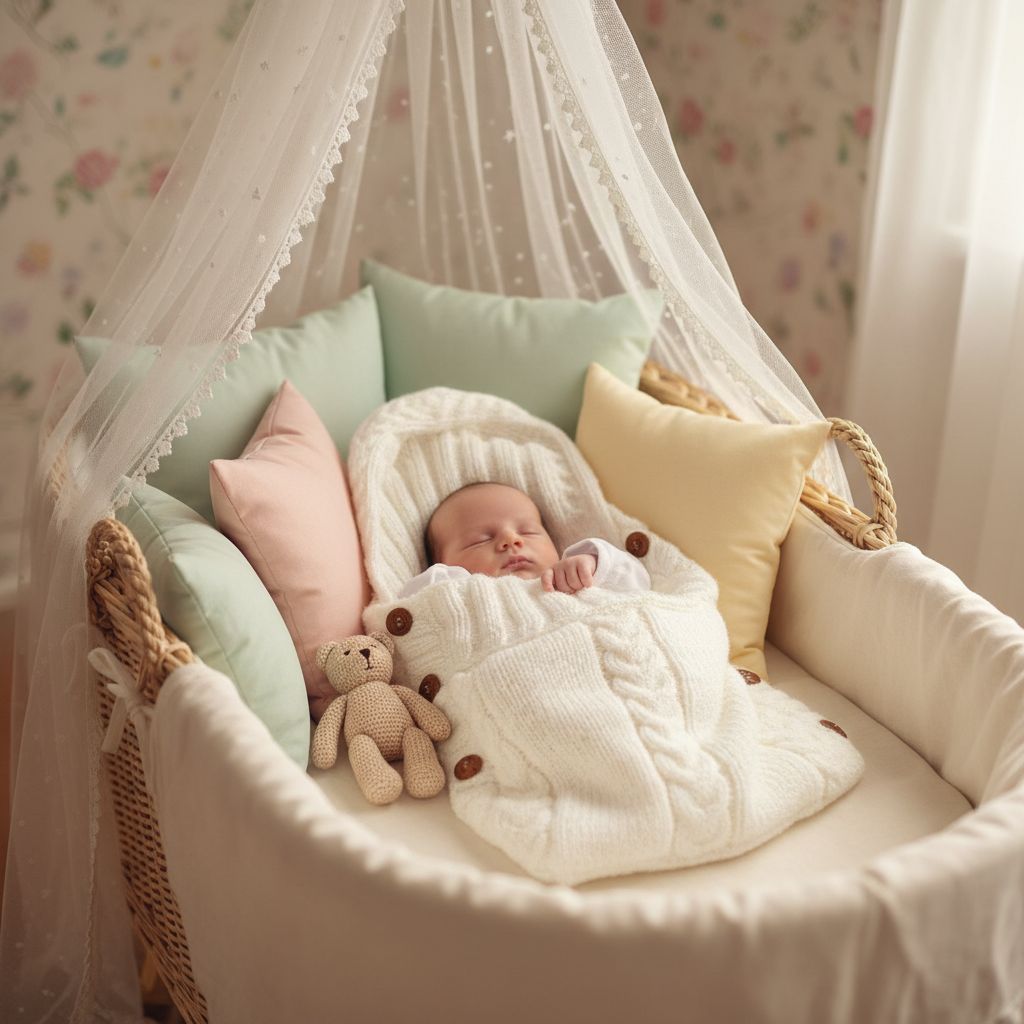 Hugnest Baby Wrap - Soft baby blanket for security right from the start