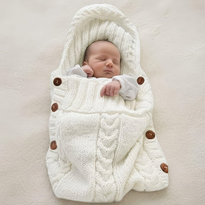 Hugnest Baby Wrap - Soft baby blanket for security right from the start