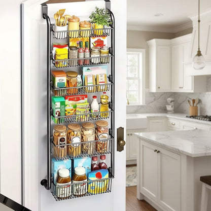 VESTRA Over-the-Door Pantry Organizer – Hanging Kitchen Storage
