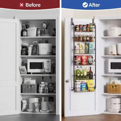 VESTRA Over-the-Door Pantry Organizer – Hanging Kitchen Storage