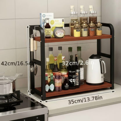 VESTRA Spice Organizer Rack – Kitchen Counter & Cabinet Storage