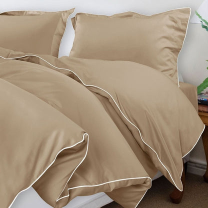 Bellavera Bedding Set 500TC | Luxurious Cotton | Noble Duvet Cover with Pillowcases | Hotel Quality for Restful Sleep