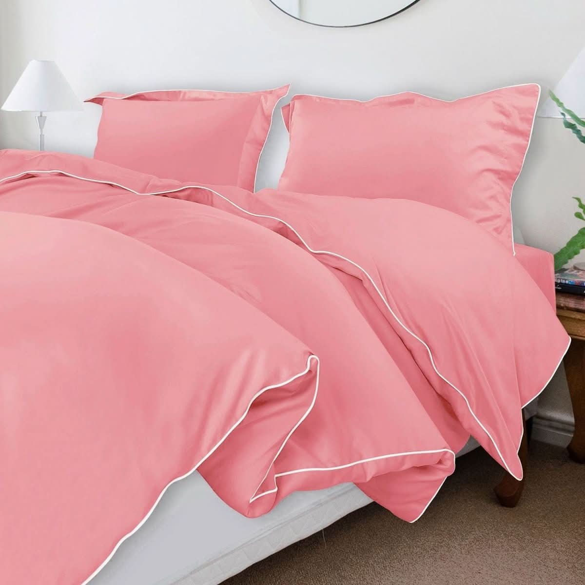Bellavera Bedding Set 500TC | Luxurious Cotton | Noble Duvet Cover with Pillowcases | Hotel Quality for Restful Sleep