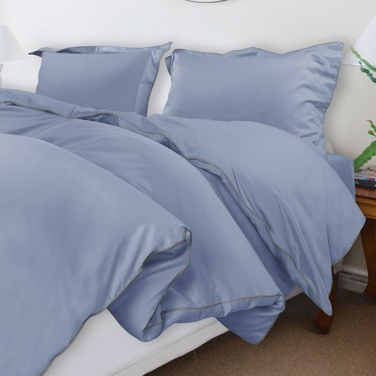 Bellavera Bedding Set 500TC | Luxurious Cotton | Noble Duvet Cover with Pillowcases | Hotel Quality for Restful Sleep