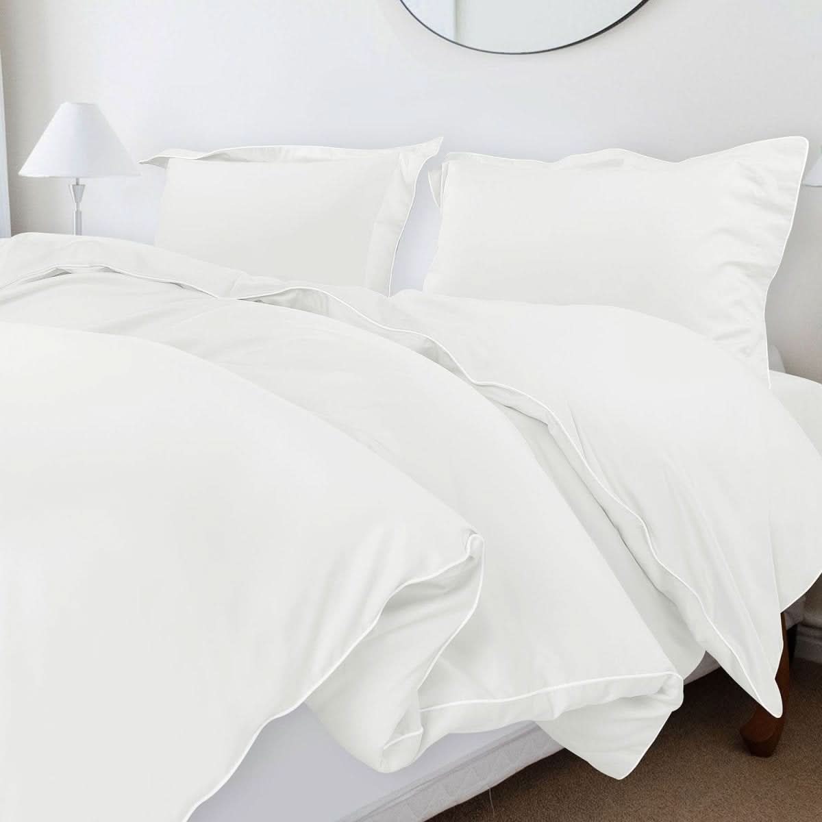 Bellavera Bedding Set 500TC | Luxurious Cotton | Noble Duvet Cover with Pillowcases | Hotel Quality for Restful Sleep