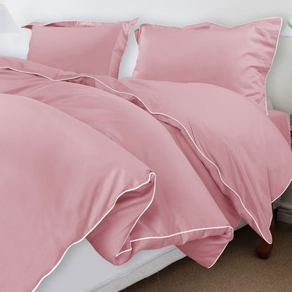 Bellavera Bedding Set 500TC | Luxurious Cotton | Noble Duvet Cover with Pillowcases | Hotel Quality for Restful Sleep