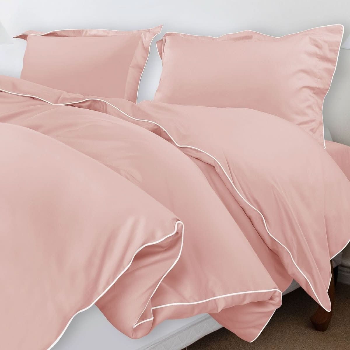 Bellavera Bedding Set 500TC | Luxurious Cotton | Noble Duvet Cover with Pillowcases | Hotel Quality for Restful Sleep