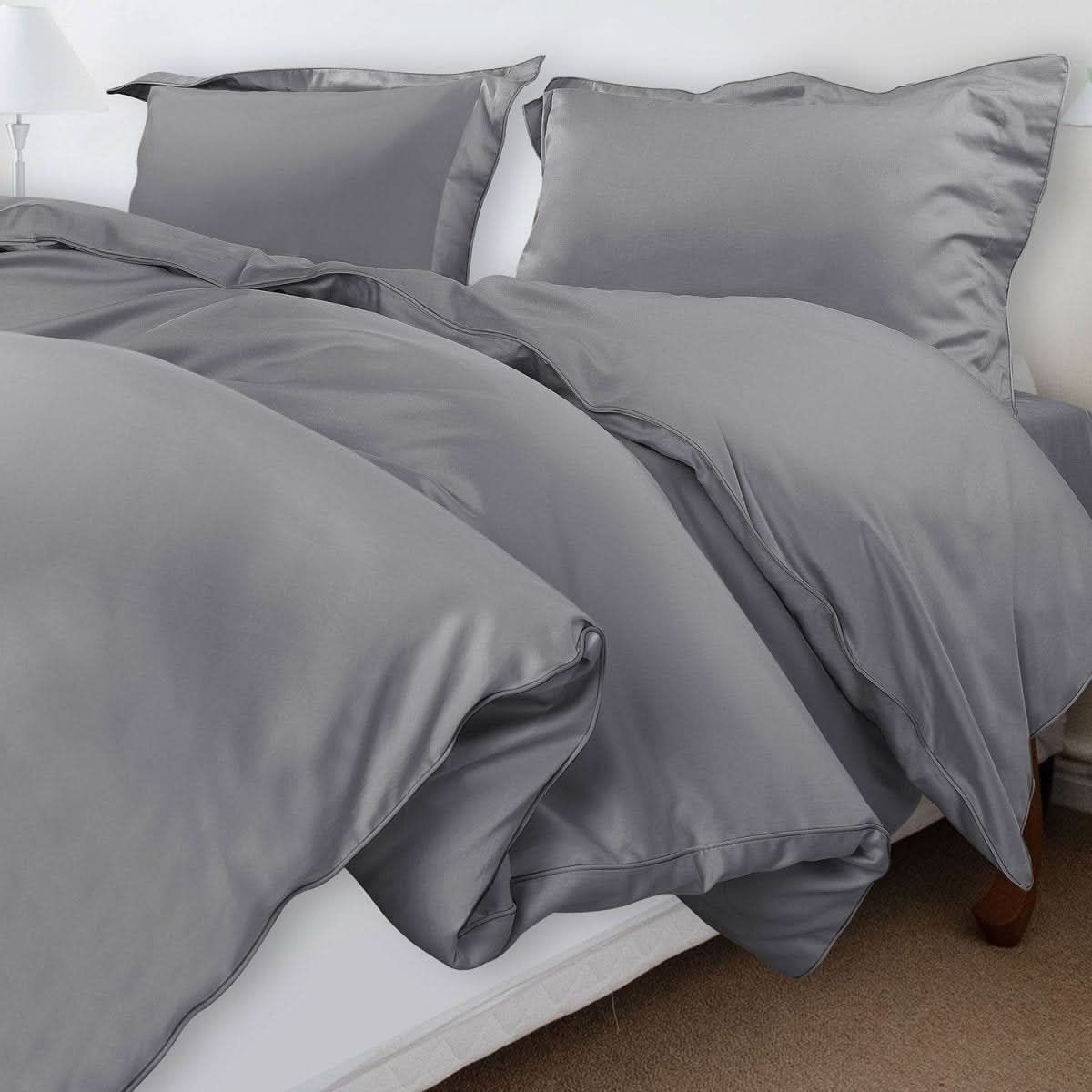 Bellavera Bedding Set 500TC | Luxurious Cotton | Noble Duvet Cover with Pillowcases | Hotel Quality for Restful Sleep