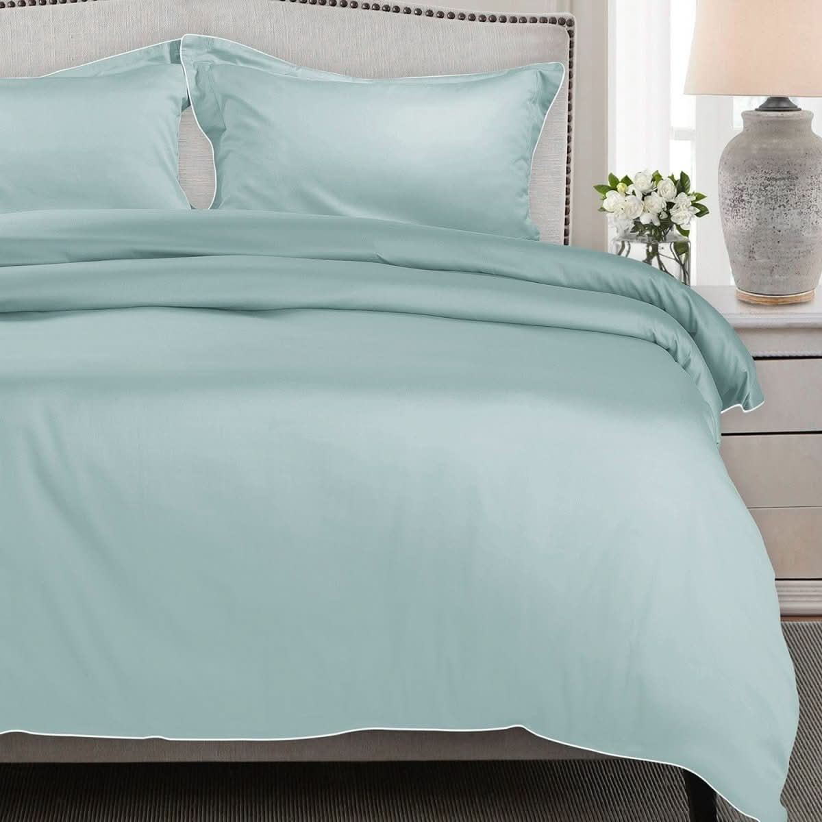 Bellavera Bedding Set 500TC | Luxurious Cotton | Noble Duvet Cover with Pillowcases | Hotel Quality for Restful Sleep