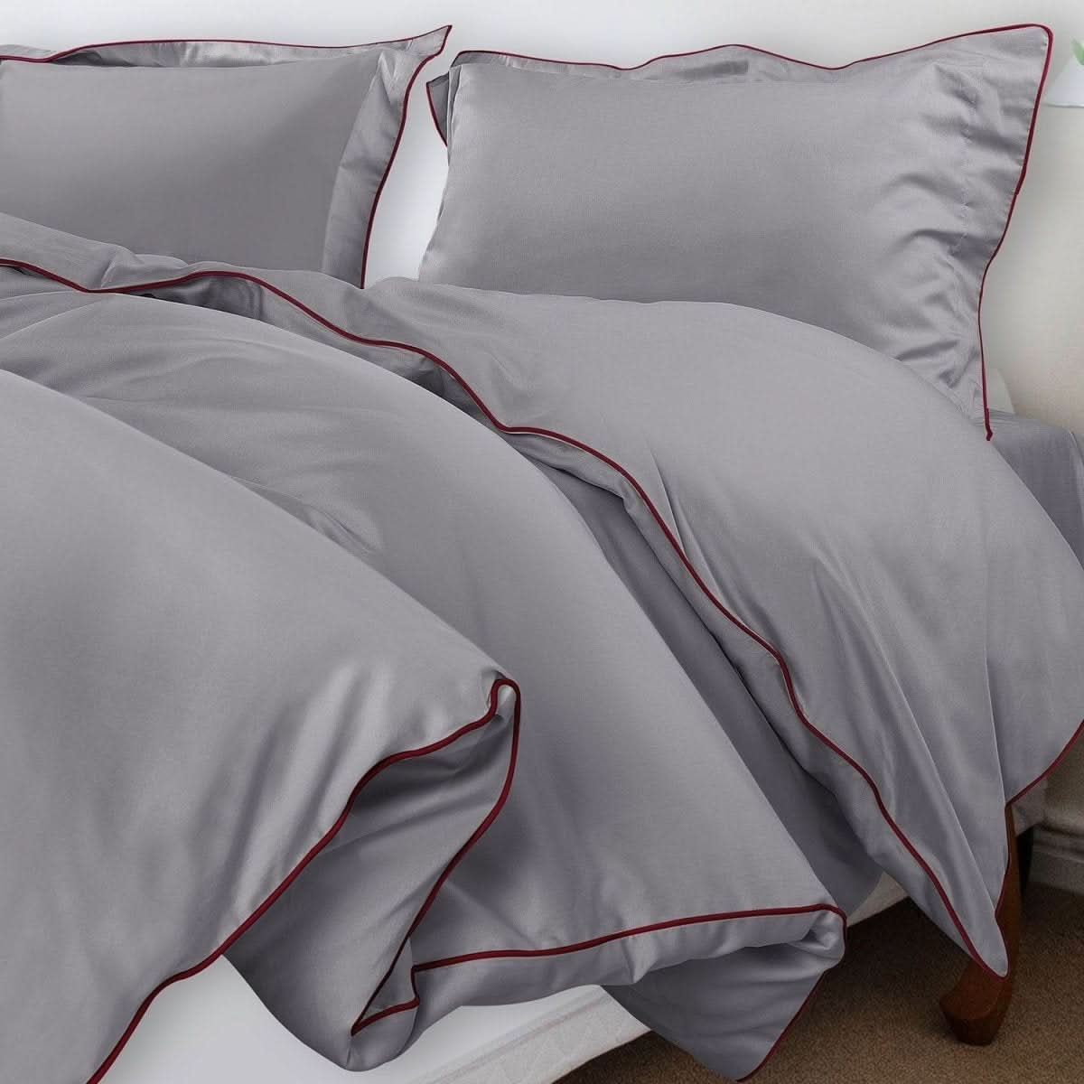 Bellavera Bedding Set 500TC | Luxurious Cotton | Noble Duvet Cover with Pillowcases | Hotel Quality for Restful Sleep