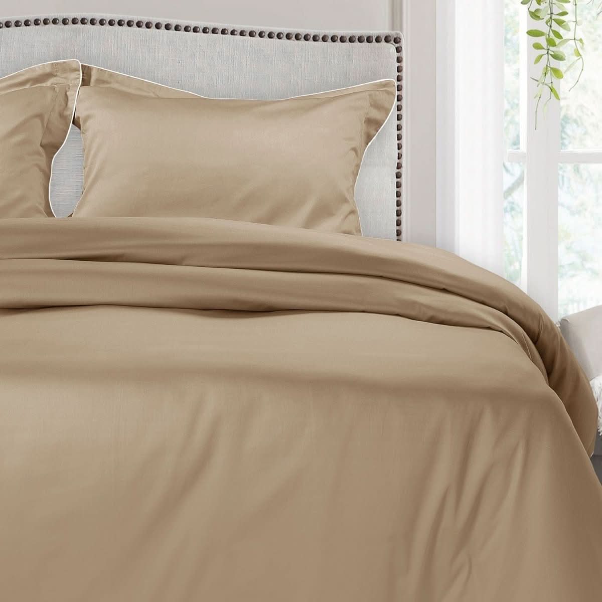 Bellavera Bedding Set 500TC | Luxurious Cotton | Noble Duvet Cover with Pillowcases | Hotel Quality for Restful Sleep