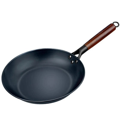 HearthForge cast iron pan | Robust non-stick frying pan | Even heat distribution | Healthy & durable cookware