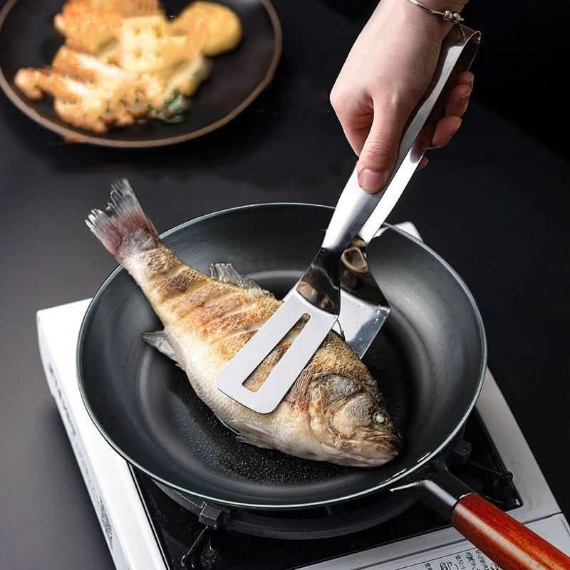 HearthForge cast iron pan | Robust non-stick frying pan | Even heat distribution | Healthy & durable cookware