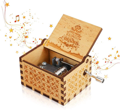 MERRYBOX – Christmas Music Box for Festive Decoration