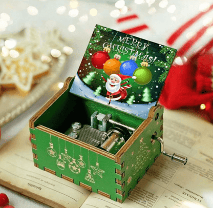 MERRYBOX – Christmas Music Box for Festive Decoration