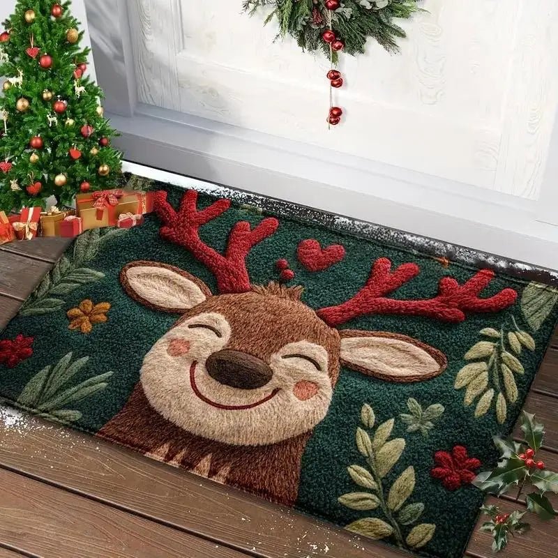 CHEERMAT – Decorative Christmas Doormat with Cheerful Christmas Design