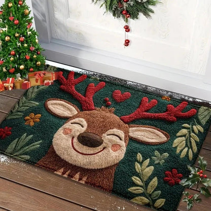 CHEERMAT – Decorative Christmas Doormat with Cheerful Christmas Design
