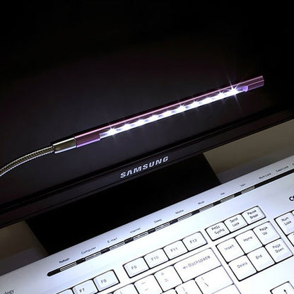 GLOWTYPE – Portable LED Keyboard Light for Focused Work at Night