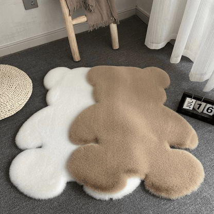 SOFTRUGGO – Plush Cartoon Floor Mat for Bedroom Comfort