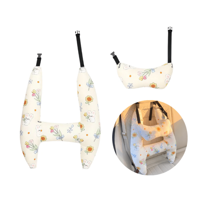 CUDDLECRUISE – Soft neck pillow for children with fun designs