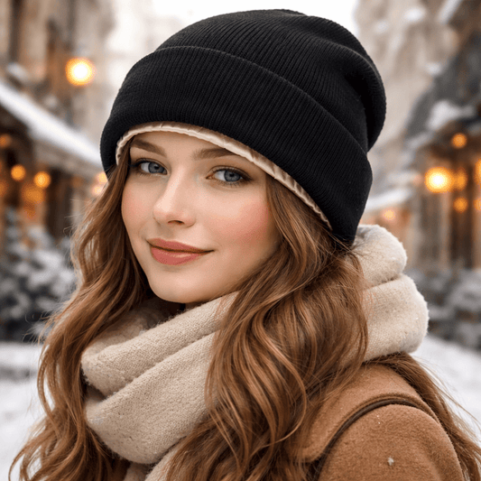 CARELA – Satin-lined cap for hair protection and daily wearing comfort