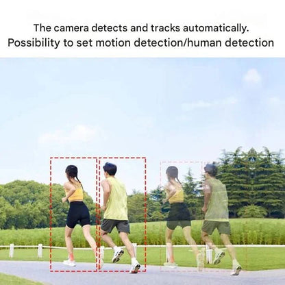 DualGuard Solar 4K - Wireless security camera with solar panel & 360° all-round view