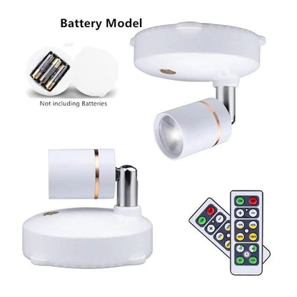 LumiSpot – Wireless LED Floodlight with Remote Control