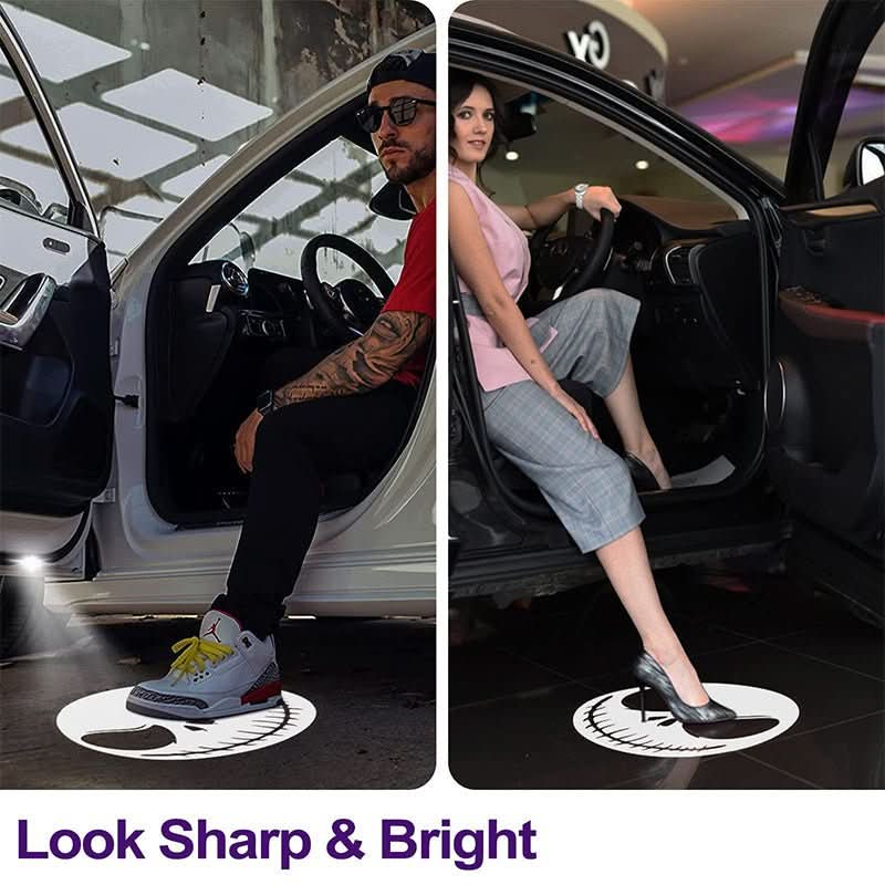 LumiDoor – Wireless LED Car Door Projector Light with Custom Logos