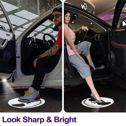 LumiDoor – Wireless LED Car Door Projector Light with Custom Logos