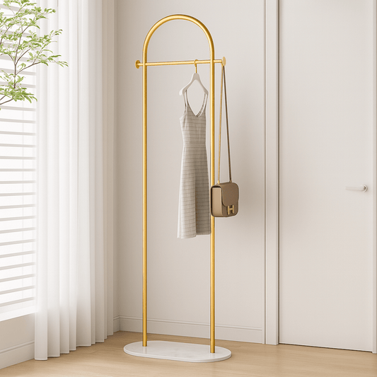 GARMENTARCH – Minimalist, freestanding clothes rack for your daily outfits