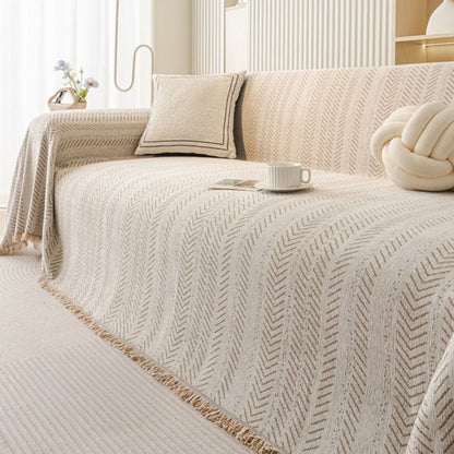 SnuggleTextile – Scratch-resistant & washable sofa cover made of chenille