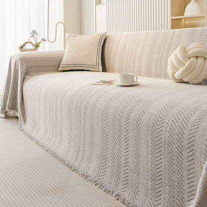 SnuggleTextile – Scratch-resistant & washable sofa cover made of chenille
