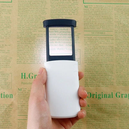 DETAILLESER – Foldable 4x LED Pocket Magnifier for Clear Reading and Precise Detail Work