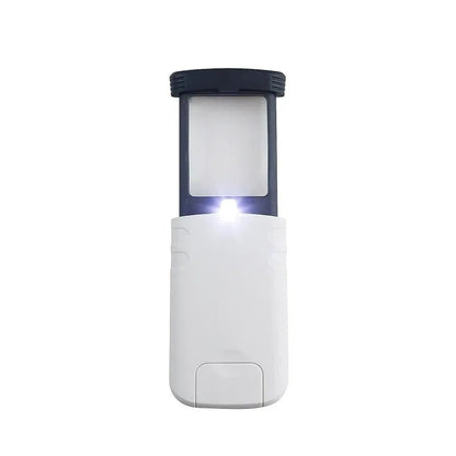 DETAILLESER – Foldable 4x LED Pocket Magnifier for Clear Reading and Precise Detail Work
