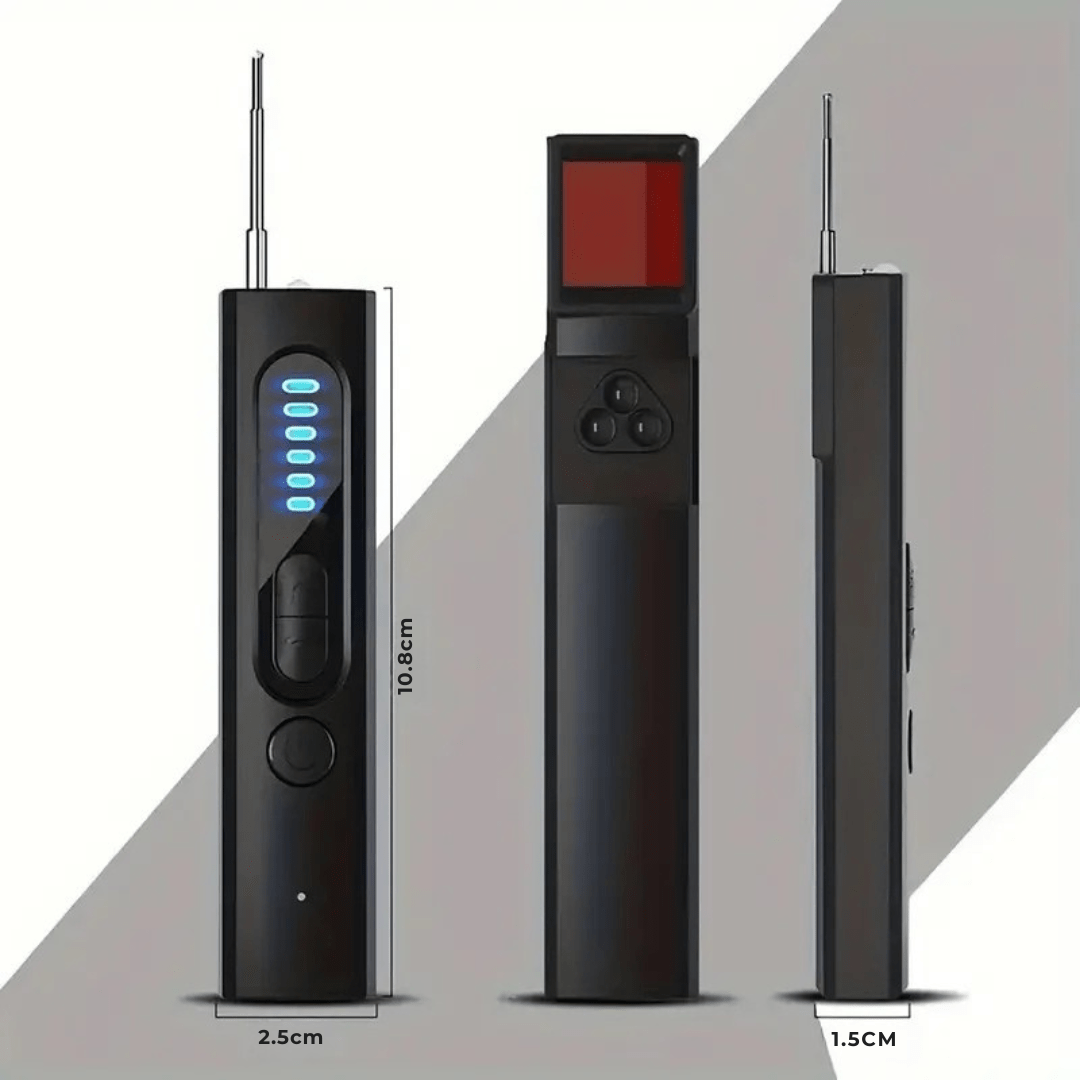 STEALTHSCOPE – 4-in-1 Anti-Surveillance Detector with Long Battery Life & Adjustable Sensitivity