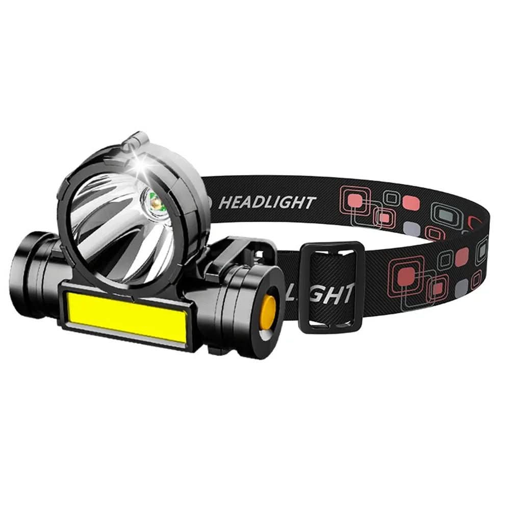 Outdoor Wearable Flashlight - Versatile headlamp for camping & hiking