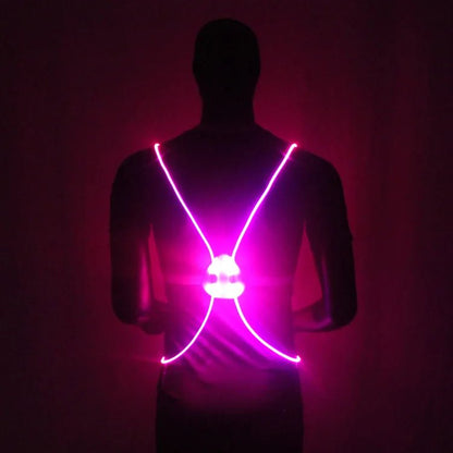 VISIBRIGHT – Reflective LED Vest for Running, Cycling & Walking