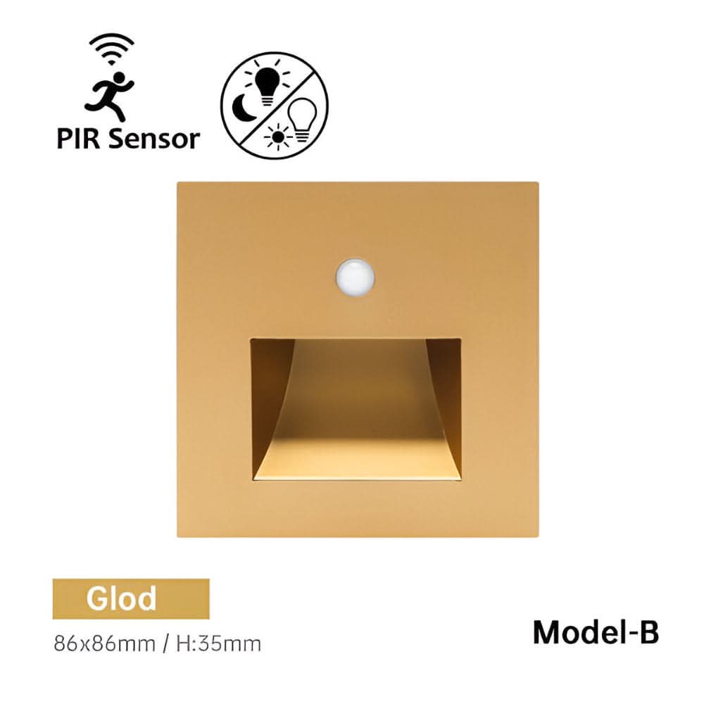 GLOWPATH – LED step light with motion detection for gentle ambient lighting